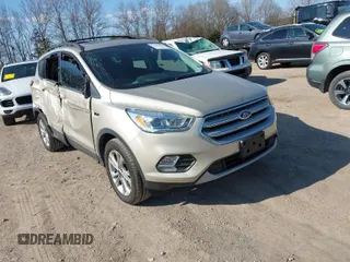 2018 Ford Escape SEL with VIN 1FMCU9HD7JUB30814, listed as a IAAI auction lot 41845501 with 43,293 mi miles. Bid and sale history available at carsss.com. Image 1.