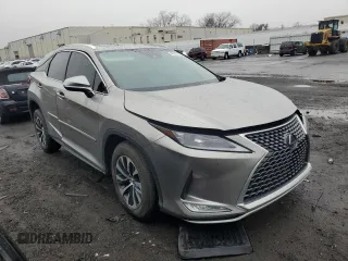2022 Lexus RX 350 with VIN 2T2HZMDA6NC341012, listed as a Copart auction lot 48052795 with 45,241 mi miles and Salvage Title. Bid and sale history available at DreamBid. Image 4.