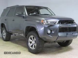 2018 Toyota 4Runner SR5 with VIN JTEBU5JR7J5606564, listed as a Copart auction lot 54788655 with 149,936 mi miles and Salvage Title. Bid and sale history available at carsss.com. Image 1.
