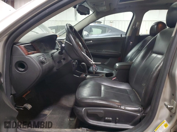 2007 Chevrolet Impala LTZ with VIN 2G1WU58R479277399, listed as a Copart auction lot 46449035 with 143,095 mi miles and Salvage Title. Bid and sale history available at DreamBid. Image 7.