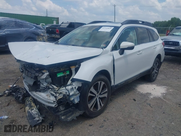2018 Subaru Outback Limited with VIN 4S4BSANC0J3349344, listed as a IAAI auction lot 42552029 with 85,493 mi miles and . Bid and sale history available at DreamBid. Image 19.