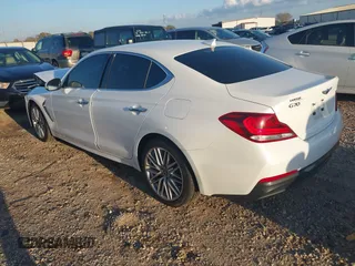 2020 Genesis G70 2.0T with VIN KMTG64LA8LU056386, listed as a IAAI auction lot 41164341 with 48,943 mi miles and . Bid and sale history available at DreamBid. Image 3.