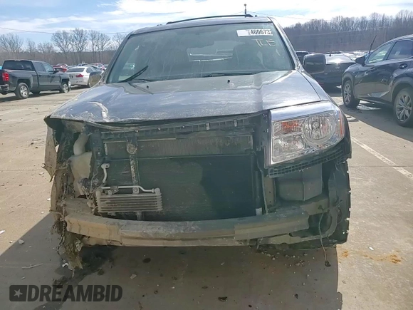 2013 Honda Pilot EX-L with VIN 5FNYF4H55DB062588, listed as a Copart auction lot 46067325 with 176,262 mi miles and Salvage Title. Bid and sale history available at carsss.com. Image 12.