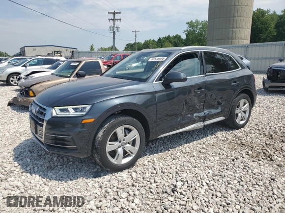 2019 Audi Q5 Premium Plus z VIN WA1BNAFY3K2101452, wystawiony jako Copart lot #60135695 z przebiegiem 116 998 mil mil oraz Czysty tytuł • Clean title. Historia ofert i sprzedaży dostępna na DreamBid. Obrazek 1.