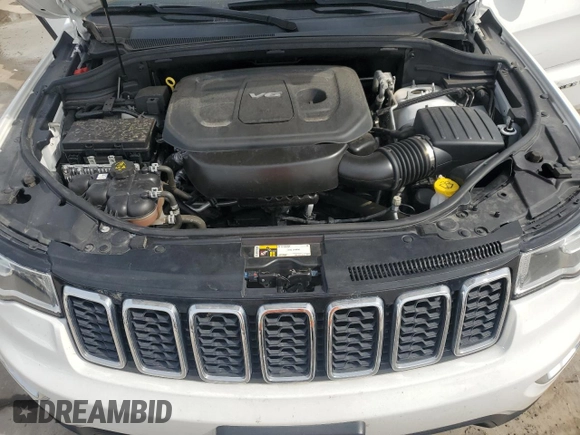 2017 Jeep Grand Cherokee Laredo with VIN 1C4RJEAG7HC740779, listed as a Copart auction lot 56483825 with 71,365 mi miles and Salvage title. Bid and sale history available at DreamBid. Image 12.