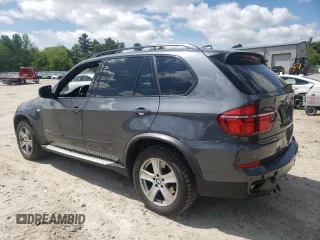 2013 BMW X5 xDrive50i with VIN 5UXZV8C53D0C15412, listed as a Copart auction lot 59331385 with 127,348 mi miles and Clean title. Bid and sale history available at DreamBid. Image 2.