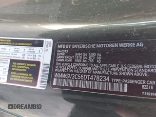 2013 MINI Hardtop S z VIN WMWSV3C56DT478234, wystawiony jako IAAI lot #41595692 z przebiegiem 255 453 mil mil oraz . Historia ofert i sprzedaży dostępna na DreamBid. Obrazek 9.
