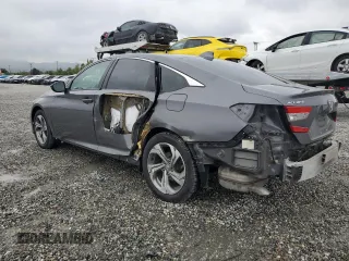 2018 Honda Accord EX-L z VIN 1HGCV1F5XJA110641, wystawiony jako Copart lot #55830625 z przebiegiem 75 198 mil mil oraz Szkoda całkowita • Salvage title. Historia ofert i sprzedaży dostępna na DreamBid. Obrazek 2.