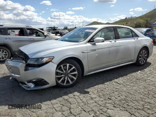 2017 Lincoln Continental Premiere with VIN 1LN6L9PK1H5627474, listed as a Copart auction lot 51541255 with 71,566 mi miles and Salvage Title. Bid and sale history available at carsss.com. Image 1.