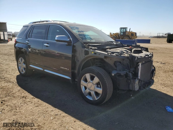 2015 GMC Terrain Denali with VIN 2GKFLUE33F6309848, listed as a Copart auction lot 50036285 with 88,406 mi miles and Salvage Title. Bid and sale history available at carsss.com. Image 4.