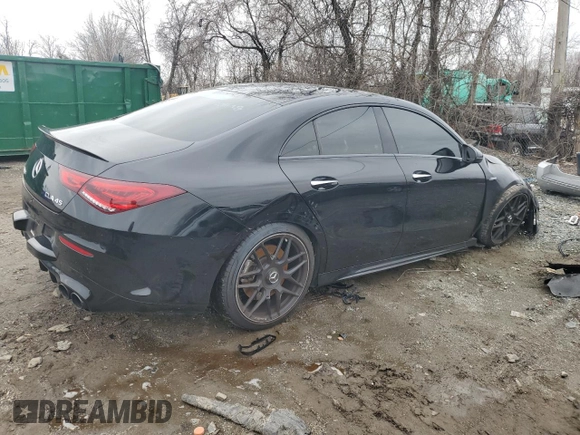 2020 Mercedes-Benz CLA 45 AMG with VIN W1K5J5DB7LN126395, listed as a Copart auction lot 40579654 with 11,635 mi miles and . Bid and sale history available at DreamBid. Image 3.