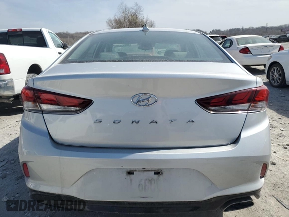 2018 Hyundai Sonata SEL with VIN 5NPE34AF0JH709281, listed as a Copart auction lot 48797735 with 96,482 mi miles and Salvage Title. Bid and sale history available at DreamBid. Image 6.