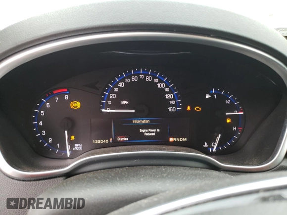 2015 Cadillac SRX Performance Collection with VIN 3GYFNFE36FS549358, listed as a Copart auction lot 59724065 with 132,045 mi miles and Salvage title. Bid and sale history available at DreamBid. Image 9.