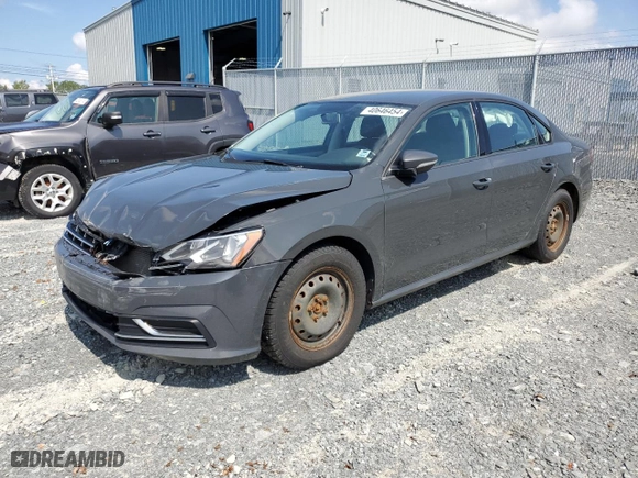 2018 Volkswagen Passat 2.0T S with VIN 1VWAA7A32JC031105, listed as a Copart auction lot 40646454 with 175,621 mi miles and Salvage Title. Bid and sale history available at carsss.com. Image 1.