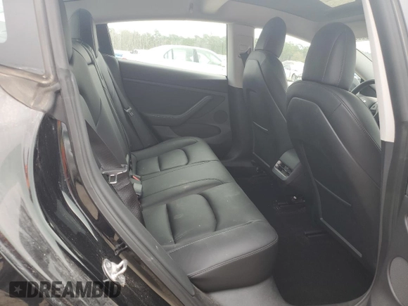 2022 Tesla Model 3 Performance with VIN 5YJ3E1EC1NF267857, listed as a Copart auction lot 88029995 with 38,080 mi miles and Salvage Title. Bid and sale history available at DreamBid. Image 10.