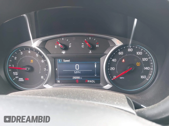 2020 Chevrolet Equinox LT with VIN 2GNAXJEV4L6285556, listed as a IAAI auction lot 42075309 with 28,268 mi miles and . Bid and sale history available at DreamBid. Image 7.