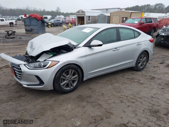 2018 Hyundai Elantra SEL with VIN 5NPD84LF4JH390445, listed as a IAAI auction lot 41565605 with 61,495 mi miles. Bid and sale history available at carsss.com. Image 17.