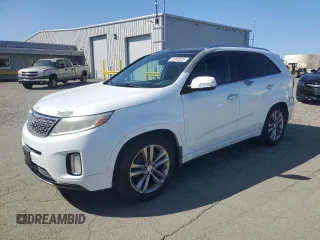 2014 Kia Sorento SX Limited with VIN 5XYKW4A74EG451671, listed as a Copart auction lot 51840835 with 145,623 mi miles and Clean title. Bid and sale history available at DreamBid. Image 1.
