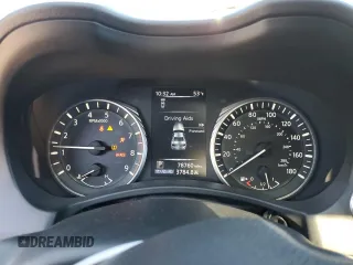 2019 Infiniti Q50 Luxe with VIN JN1EV7AR4KM591722, listed as a Copart auction lot 46364075 with 78,760 mi miles and Salvage Title. Bid and sale history available at carsss.com. Image 9.