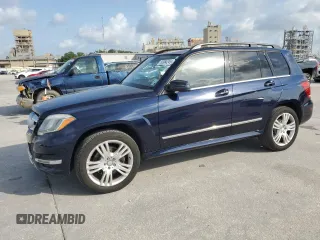 2014 Mercedes-Benz GLK 350 with VIN WDCGG5HB9EG220629, listed as a Copart auction lot 53984245 with 128,008 mi miles and Salvage Title. Bid and sale history available at carsss.com. Image 1.