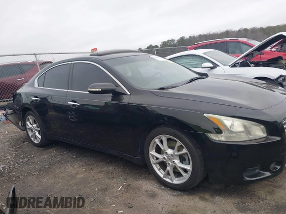 2012 Nissan Maxima SV with VIN 1N4AA5AP3CC830216, listed as a IAAI auction lot 41458598 with 188,239 mi miles and . Bid and sale history available at DreamBid. Image 13.
