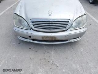 2001 Mercedes-Benz S-Class 6.0L with VIN WDBNG78JX1A191170, listed as a IAAI auction lot 42034966 with 1 mi miles. Bid and sale history available at carsss.com. Image 6.