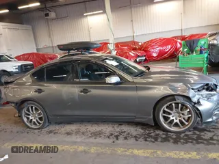 2017 Infiniti Q50 Signature Edition with VIN JN1EV7AP6HM741885, listed as a IAAI auction lot 41049360 with 88,637 mi miles and . Bid and sale history available at DreamBid. Image 14.