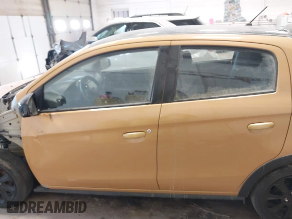 2023 Mitsubishi Mirage Black Edition with VIN ML32AWHJ0PH001038, listed as a IAAI auction lot 41363659 with 25,164 mi miles and . Bid and sale history available at DreamBid. Image 14.