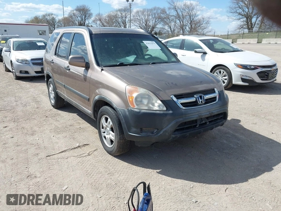 2004 Honda CR-V EX with VIN JHLRD78874C005539, listed as a IAAI auction lot 42013679 with 146,734 mi miles and . Bid and sale history available at carsss.com. Image 1.