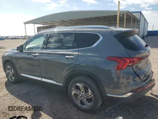 2021 Hyundai Santa Fe SEL with VIN 5NMS64AJ6MH314506, listed as a Copart auction lot 89408985 with 52,219 mi miles and Clean Title. Bid and sale history available at carsss.com. Image 2.