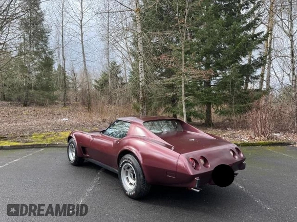 1977 Chevrolet Corvette with VIN 1Z37L7S406085, listed as a Copart auction lot 47113155 with 78,353 mi miles and Clean title. Bid and sale history available at DreamBid. Image 3.