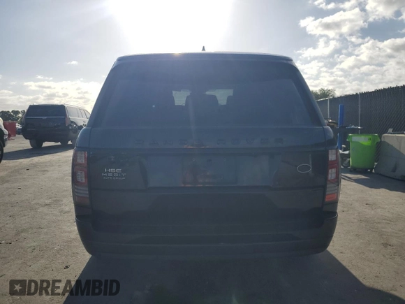 2017 Land Rover Range Rover HSE z VIN SALGS2FVXHA353741, wystawiony jako Copart lot #55454805 z przebiegiem 123 651 mil mil oraz Czysty tytuł • Clean title. Historia ofert i sprzedaży dostępna na DreamBid. Obrazek 6.