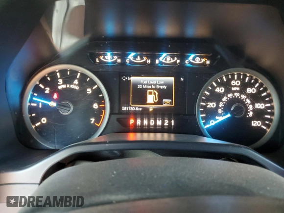 2017 Ford F-150 XL with VIN 1FTEX1CF2HKC74498, listed as a Copart auction lot 61177575 with 81,780 mi miles and Salvage title. Bid and sale history available at DreamBid. Image 9.