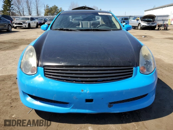 2004 Infiniti G35 w/Leather with VIN JNKCV54E54M812330, listed as a Copart auction lot 52854395 with 331,166 mi miles and Salvage Title. Bid and sale history available at DreamBid. Image 5.