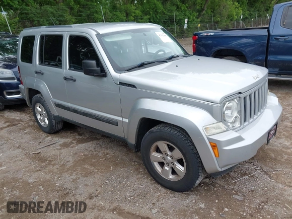 2011 Jeep Liberty Sport Jet with VIN 1J4PN2GK9BW527970, listed as a IAAI auction lot 42312106 with 195,475 mi miles and . Bid and sale history available at DreamBid. Image 1.