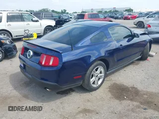 2010 Ford Mustang V6 with VIN 1ZVBP8AN9A5140305, listed as a IAAI auction lot 42171784 with 218,434 mi miles and . Bid and sale history available at DreamBid. Image 4.