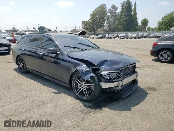 2019 Mercedes-Benz E 450 with VIN WDDZH6JB7KA639496, listed as a Copart auction lot 58442094 with 23,634 mi miles and Salvage Title. Bid and sale history available at DreamBid. Image 10.