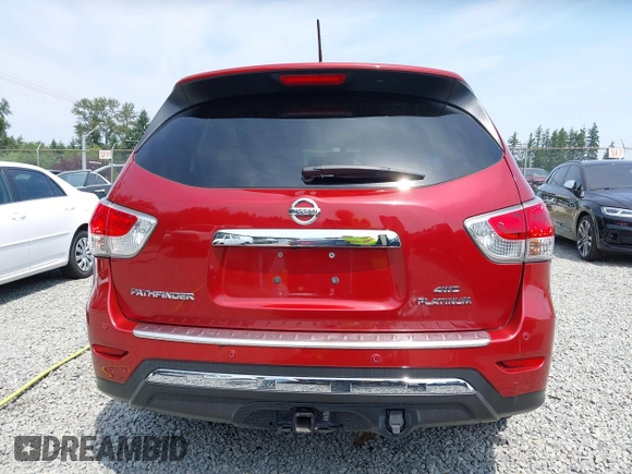 2014 Nissan Pathfinder SV с VIN 5N1AR2MM3EC726858, выставлен на аукционе IAAI как лот 42520896 с пробегом 164 256 миль миль и . История ставок и продаж доступна на DreamBid. Изображение 16.