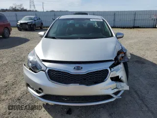 2014 Kia Forte LX with VIN KNAFK4A6XE5056016, listed as a Copart auction lot 47137775 with 128,742 mi miles and Salvage Title. Bid and sale history available at carsss.com. Image 5.