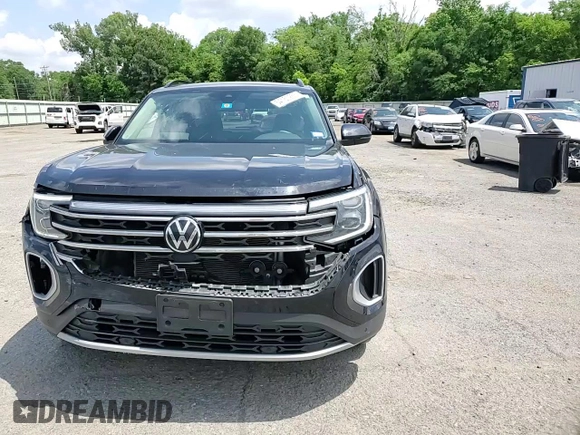 2024 Volkswagen Atlas SE with VIN 1V2JR2CA7RC500676, listed as a Copart auction lot 54150255 with 36,551 mi miles and Salvage title. Bid and sale history available at DreamBid. Image 14.