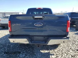 2017 Ford F-150 XL with VIN 1FTFX1EFXHFB12886, listed as a Copart auction lot 45378415 with 101,652 mi miles and Salvage Title. Bid and sale history available at carsss.com. Image 6.