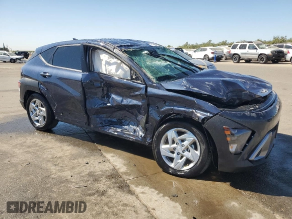 2024 Hyundai Kona Essential with VIN KM8HA3AB0RU133599, listed as a Copart auction lot 71134664 with 11,473 mi miles and Salvage Title. Bid and sale history available at DreamBid. Image 4.