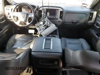 2015 GMC Sierra 2500HD available WiFi Denali with VIN 1GT120E85FF119875, listed as a Copart auction lot 76104944 with 273,795 mi miles and Salvage Title. Bid and sale history available at carsss.com. Image 8.