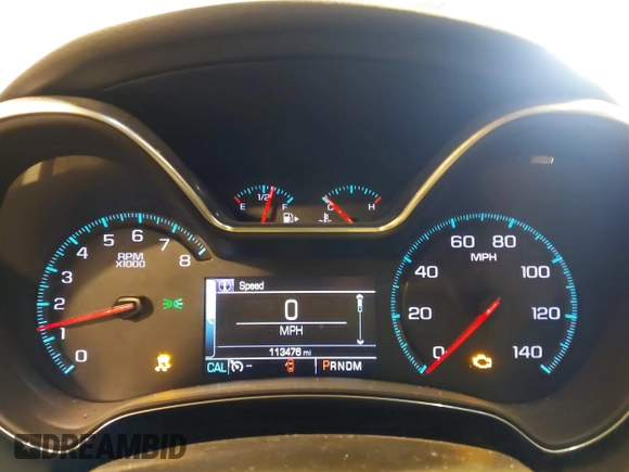 2018 Chevrolet Impala LT with VIN 2G1105S3XJ9102236, listed as a IAAI auction lot 41433120 with 113,476 mi miles and . Bid and sale history available at DreamBid. Image 7.