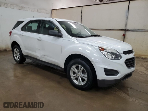 2017 Chevrolet Equinox LS with VIN 2GNALBEK6H1522849, listed as a Copart auction lot 69534734 with 203,051 mi miles and Salvage Title. Bid and sale history available at carsss.com. Image 4.
