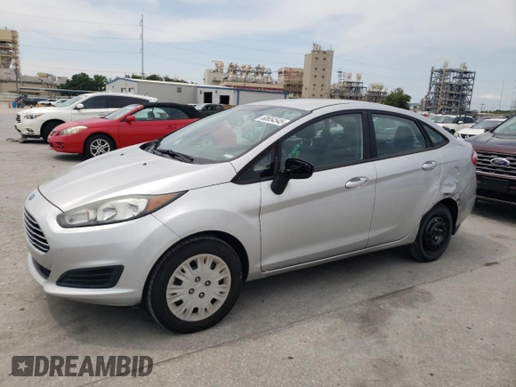2017 Ford Fiesta S with VIN 3FADP4AJ0HM171048, listed as a Copart auction lot 60654545 with 50,542 mi miles and Salvage title. Bid and sale history available at DreamBid. Image 1.