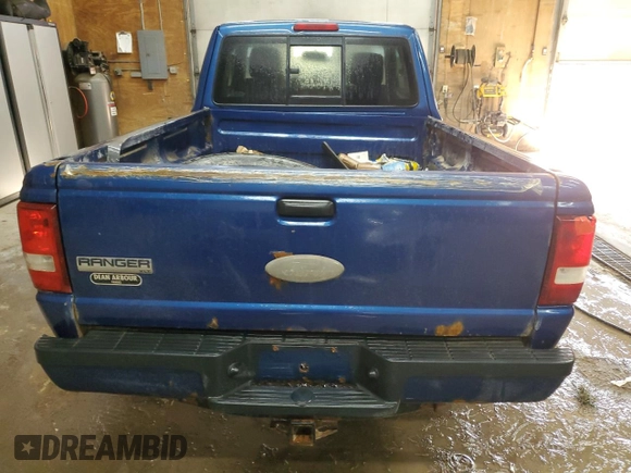 2010 Ford Ranger XLT with VIN 1FTLR4FEXAPA24439, listed as a Copart auction lot 52917385 with 198,037 mi miles and Clean Title. Bid and sale history available at carsss.com. Image 6.