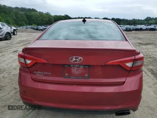 2017 Hyundai Sonata SE with VIN 5NPE24AF0HH490402, listed as a Copart auction lot 54219144 with 165,007 mi miles and Non Repairable. Bid and sale history available at DreamBid. Image 6.