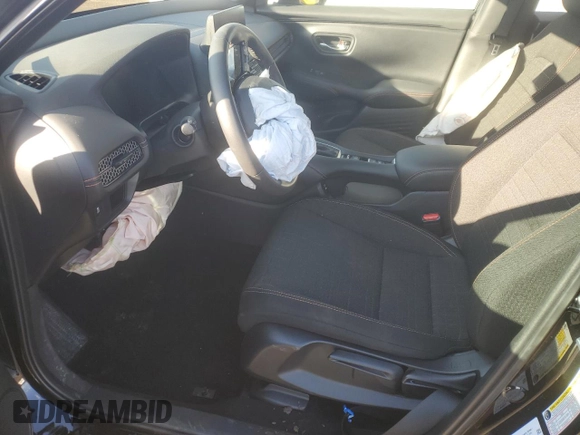 2024 Honda HR-V Sport with VIN 3CZRZ2H57RM751996, listed as a Copart auction lot 46361045 with 11,812 mi miles and Salvage Title. Bid and sale history available at DreamBid. Image 7.