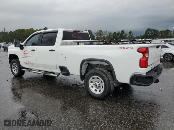 2022 Chevrolet Silverado 3500HD Work Truck with VIN 1GC4YSEY4NF364107, listed as a Copart auction lot 73045214 with 21,487 mi miles and Salvage Title. Bid and sale history available at carsss.com. Image 2.